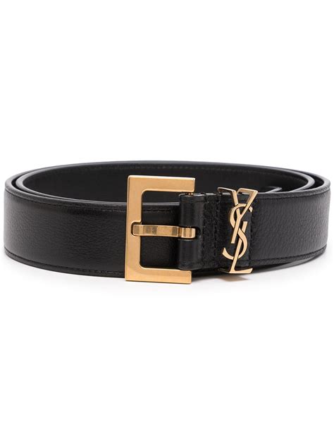 ysl monogram belt women's|Saint Laurent Belts for Women .